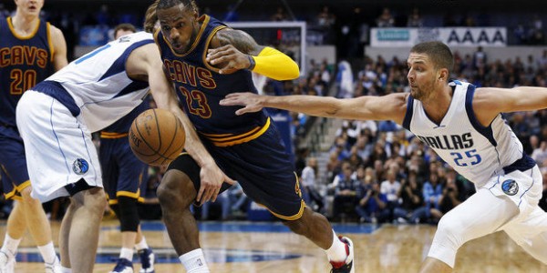 Cleveland Cavaliers – LeBron James Without a Headband is Unstoppable