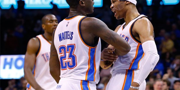 Oklahoma City Thunder: Russell Westbrook With a Mask is Scary-Good