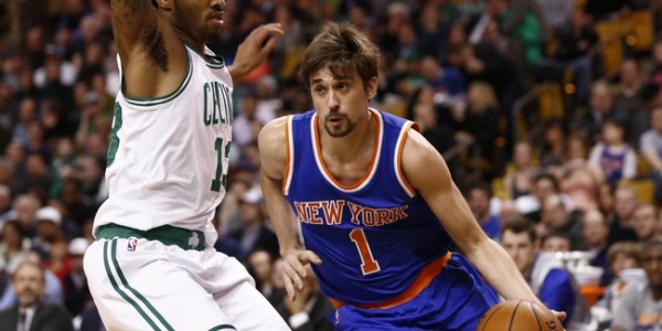 NBA Rumors: New York Knicks Unsure About Re-Signing Alexey Shved