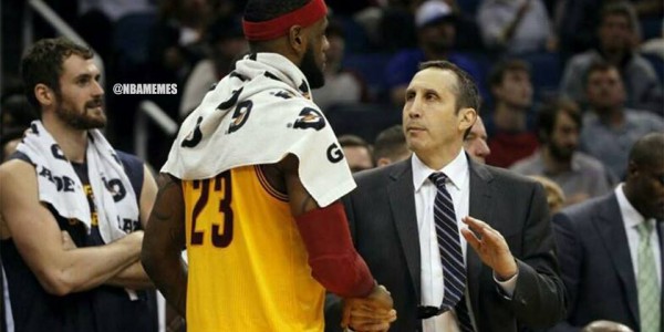 Best Meme of LeBron James Being the Actual Head Coach of the Cleveland Cavaliers