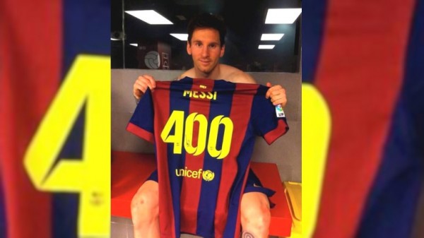 Messi 400