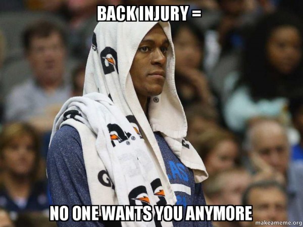 back injury