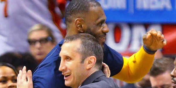 Coach Blatt Leaves Lebron Hanging; Lebron Refuses to be Left Hanging Twice