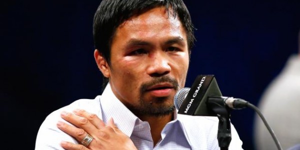 Manny Pacquiao Isn’t Fighting Anyone Anytime Soon
