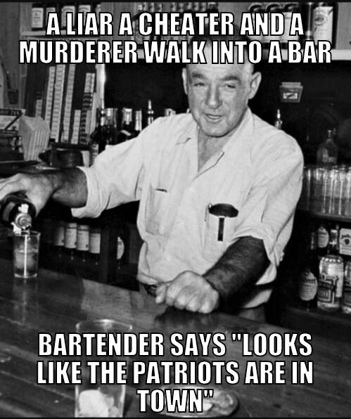 Patriots joke