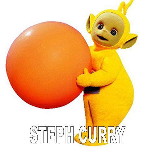 Steph Curry Telletubby