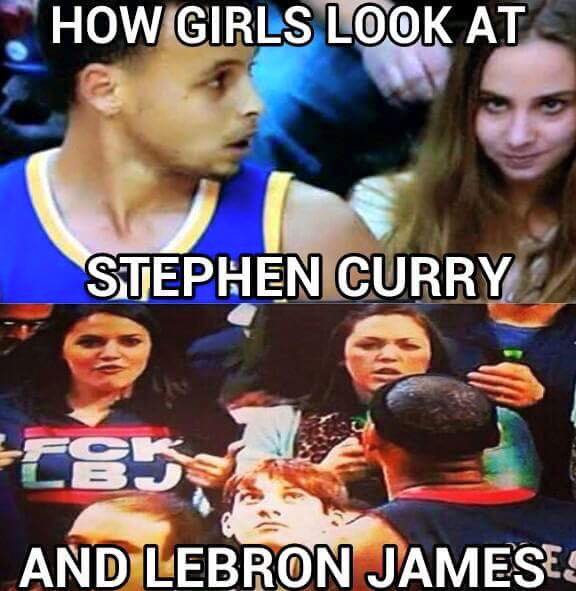 Girls Curry vs James