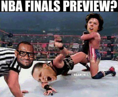 NBA Finals WWE Preview