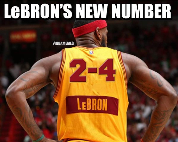 New LeBron Number