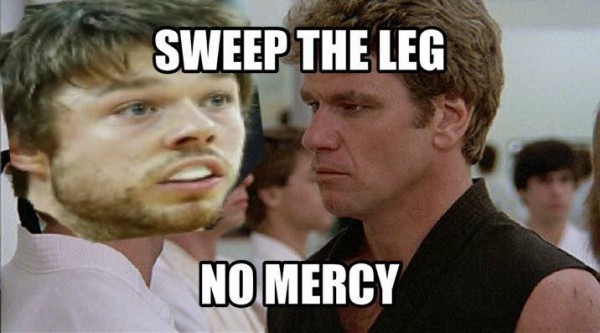 Sweep the leg