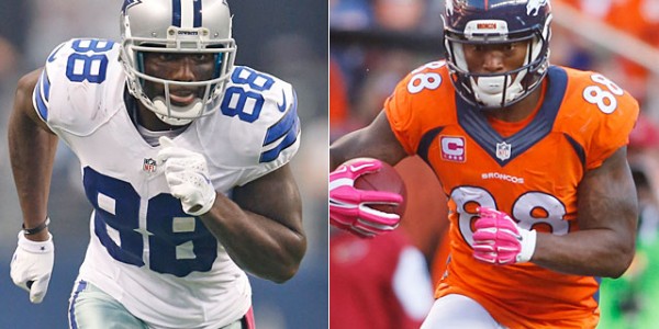 NFL Rumors – Dallas Cowboys & Denver Broncos Having Problems With Demaryius Thomas & Dez Bryant Contracts