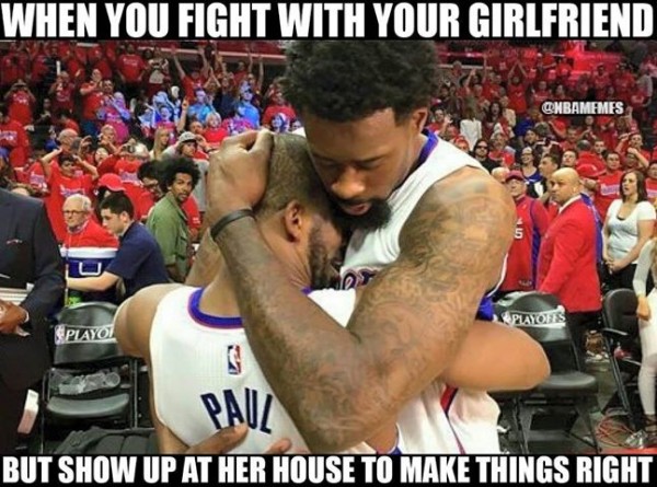 Fight with the girlfriend