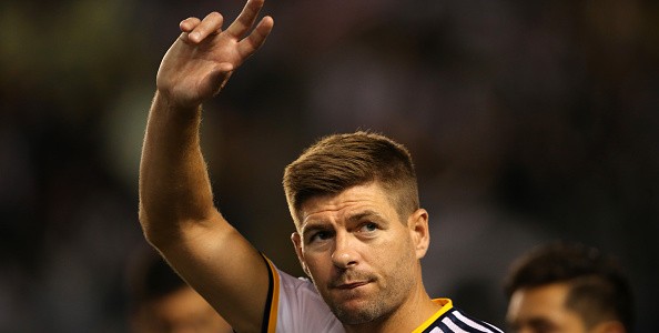Steven Gerrard Scores His First Goal For the Los Angeles Galaxy