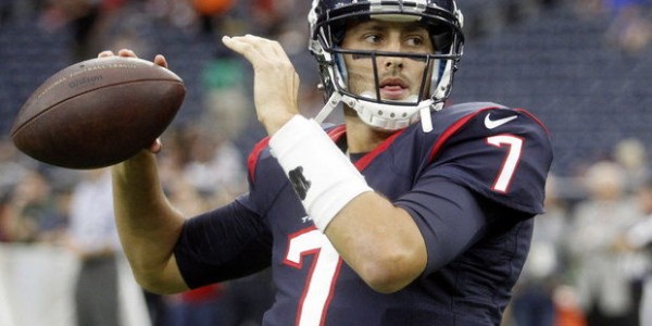 NFL Rumors – Houston Texans Going With Brian Hoyer as Their Starting Quarterback