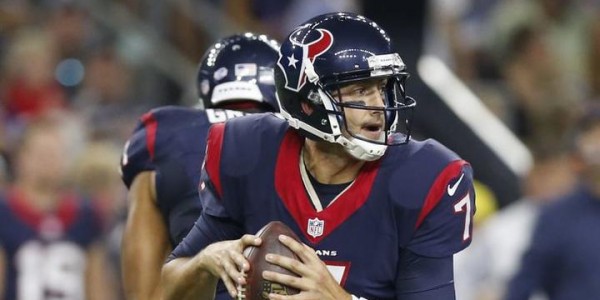 NFL Rumors – Houston Texans Made Right Choice With Brian Hoyer