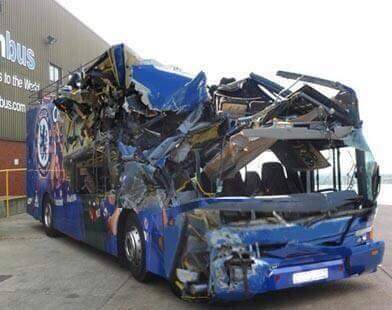 Ruined bus