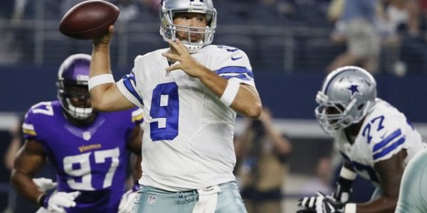 NFL Rumors – Dallas Cowboys Finally Get Something From Tony Romo; Even Darren McFadden