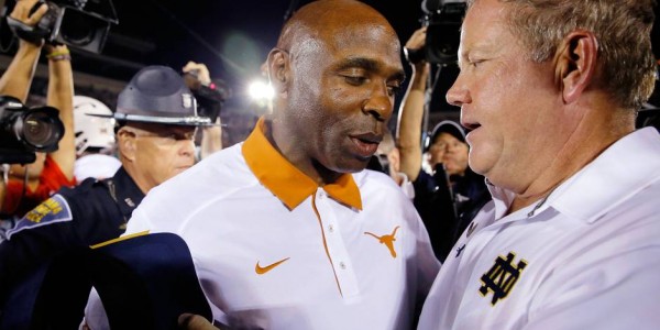 College Football Rumors – Notre Dame Fighting Irish Reveal Just How Bad the Texas Longhorns Are
