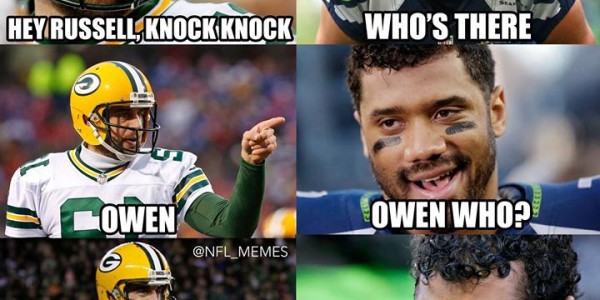 21 Best Memes of Russell Wilson & the Seattle Seahawks Choking Against Aaron Rodgers & the Green Bay Packers