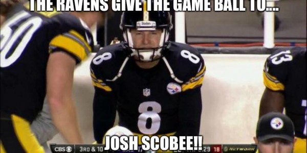 21 Best Memes of Josh Scobee & the Pittsburgh Steelers Choking Against Justin Tucker & the Baltimore Ravens