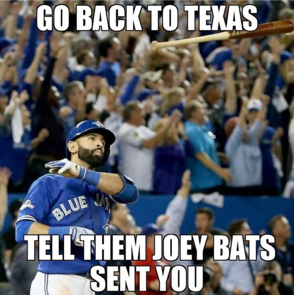 Joey Bats sent you