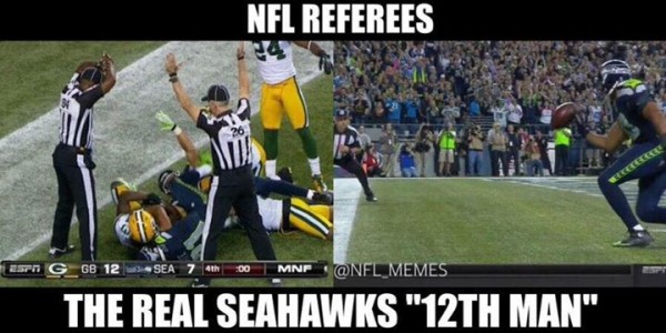 28 Best Memes of the Seattle Seahawks & Referees Cheating to Rob the Winless Detroit Lions