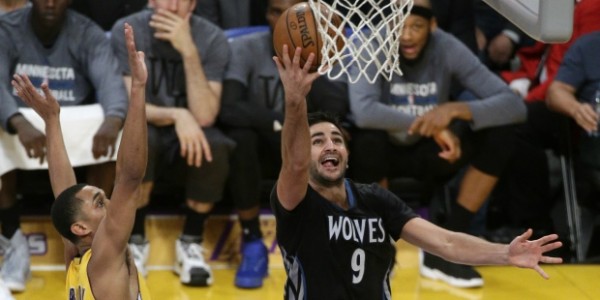 Minnesota Timberwolves – Ricky Rubio Plays for Flip, Kobe Bryant and Lou Williams Help in Their Own Way