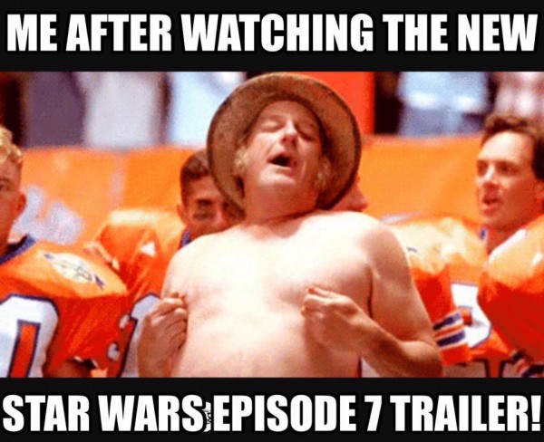 Star Wars trailer reaction