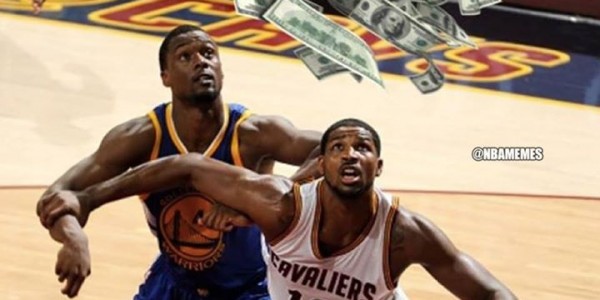 Tristan Thompson Meme Showing How Greedy he is
