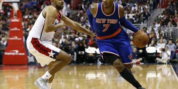 New York Knicks – Carmelo Anthony Finally Gives Them Something