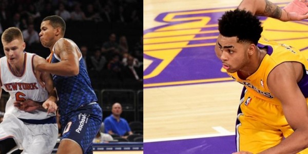 NBA Rumors – Los Angeles Lakers Already Regretting Drafting D’Angelo Russell Over Kristaps Porzingis?
