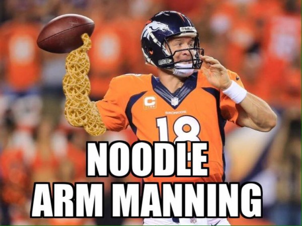 Noodle arm manning