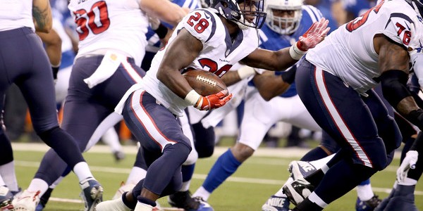 NFL Rumors – Houston Texans Confident in Alfred Blue