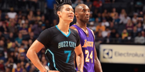 Jeremy Lin Quiet, Kemba Walker Sizzles, Charlotte Hornets Ruin Kobe Bryant Tour