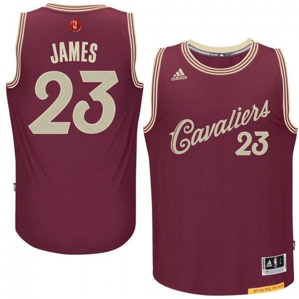 LeBron James Cleveland Cavaliers Christmas Jersey
