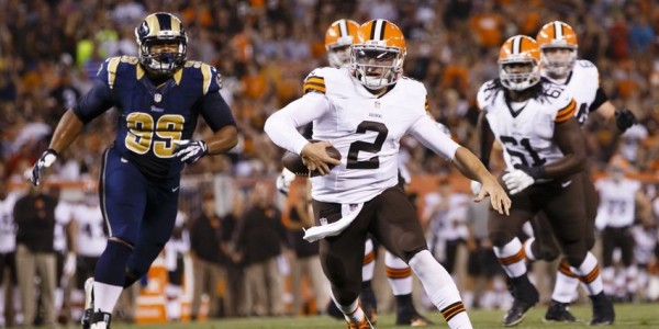 NFL Rumors – Cleveland Browns Probably Done With the Johnny Manziel Experience