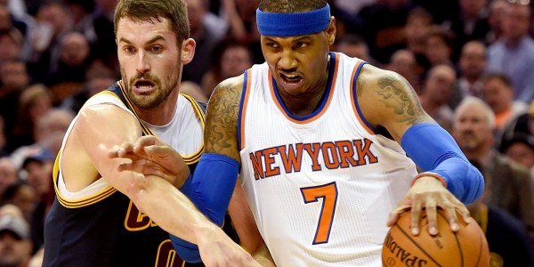 NBA Rumors: New York Knicks, Boston Celtics & Cleveland Cavaliers Carmelo Anthony-Kevin Love Trade Isn’t Happening
