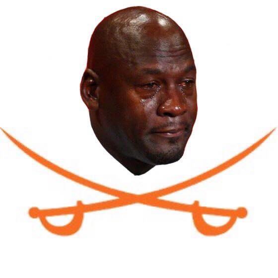 Crying Jordan Virginia Cavaliers Logo