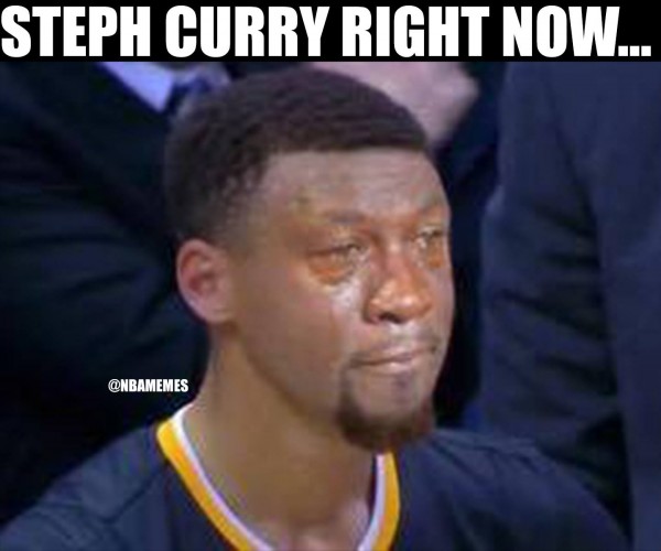 Curry Jordan Crying