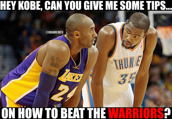 Durant asking Kobe for tips