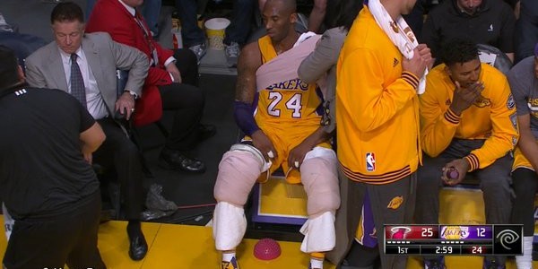 Los Angeles Lakers – Kobe Bryant Ending his Career Looking Like the Michelin Man
