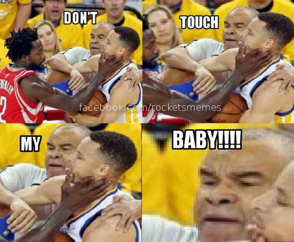 Curry Don't touch my baby