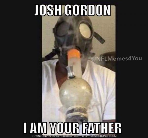I am your father Josh Gordon