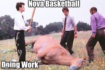 Nova Basketball beating a dead horse
