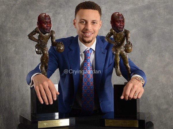 Crying Jordan Curry MVPs