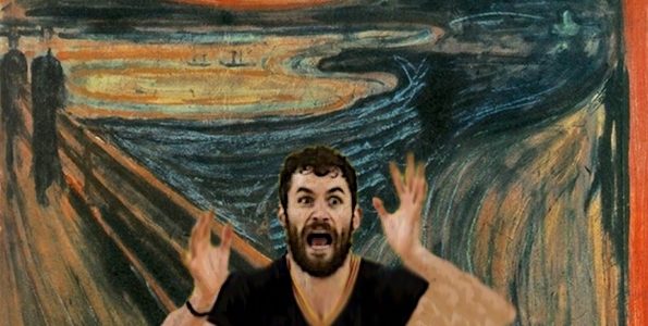 Meme of Kevin Love in “The Scream” Painting is the Best of the NBA Finals