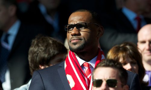 LeBron James Reminding Everyone He’s a Liverpool FC Part Owner
