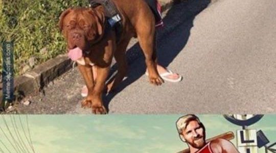 Lionel Messi Meme of Walking his Dog Goes in Surprising, Hilarious Directions