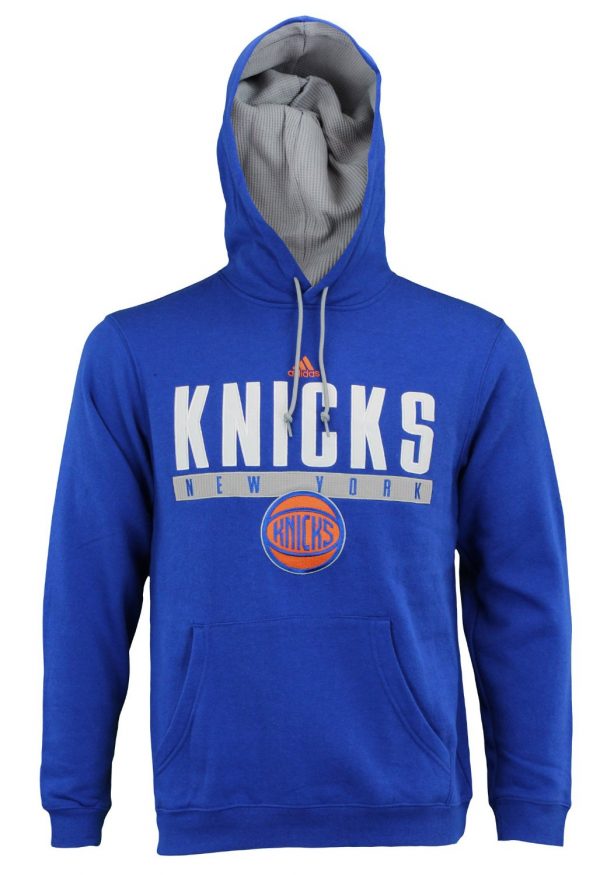 New York Knicks Blue Adidas NBA Hoodie