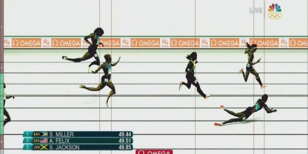 Shaunae Miller Beating Allyson Felix Photo Finish is the Best Moment & Photo of These Olympics